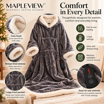 Mapleview™ Wearable Heated Blanket