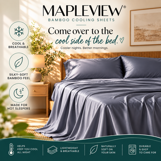 Mapleview® Bamboo Cooling Sheets