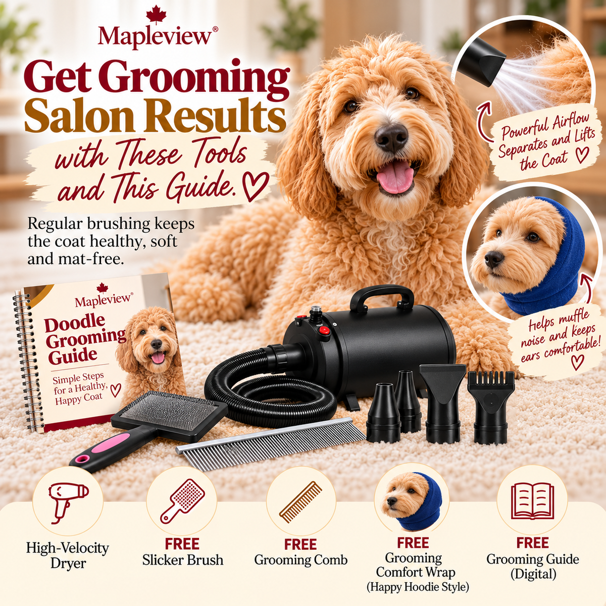 Mapleview® Doodle At-Home Styling Kit