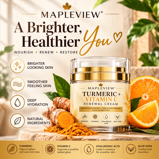 Mapleview® Turmeric + Vitamin C Renewal Cream