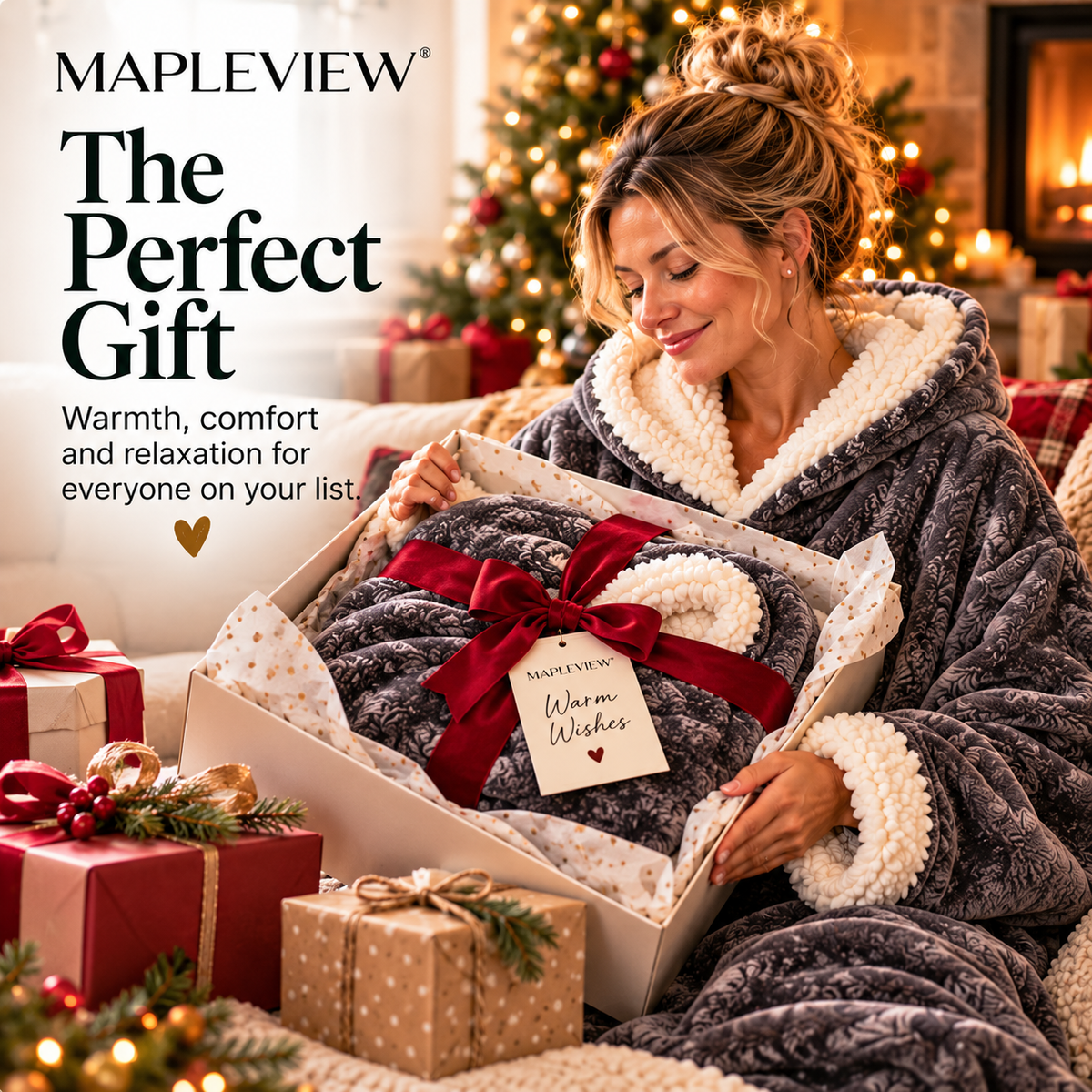 Mapleview™ Wearable Heated Blanket